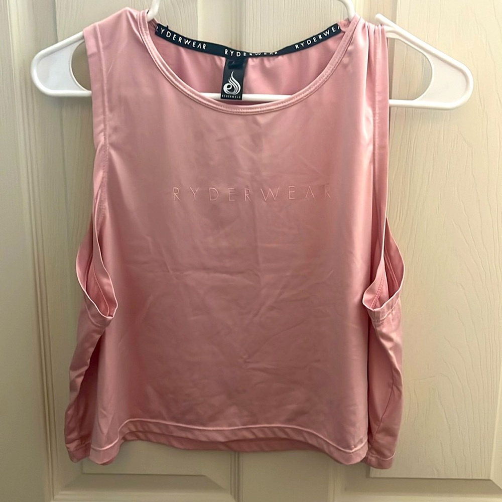 Silk crop tank